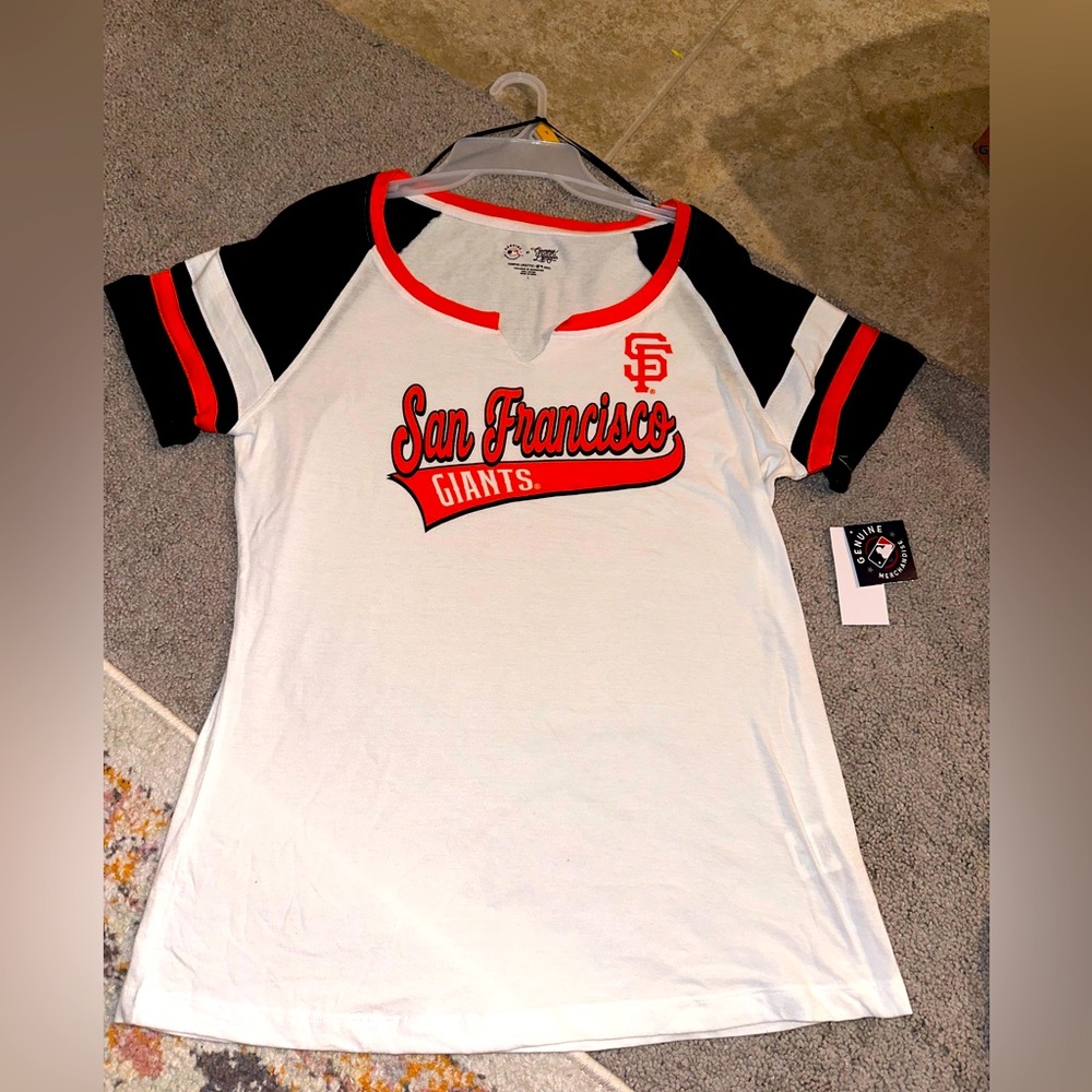 Jersey San Francisco giants top baseball ⚾️ tee jersey size Large Perfect